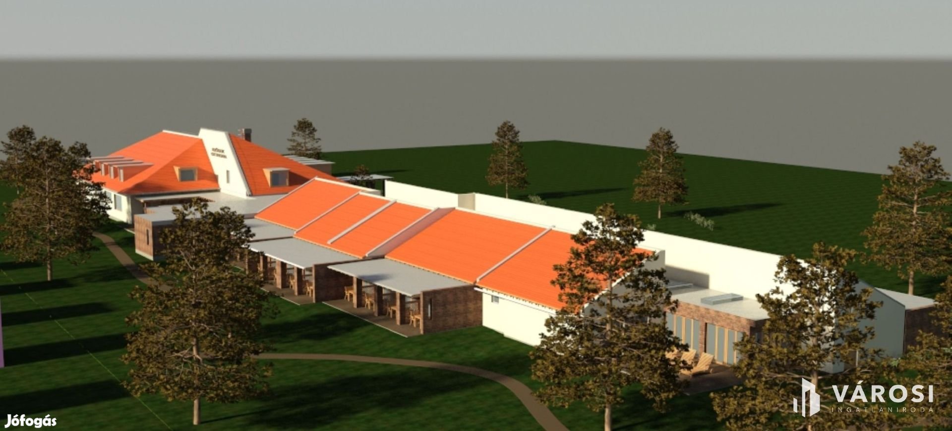 Turisztikai, közösségi célra is alkalmas üdülő Szanazugban