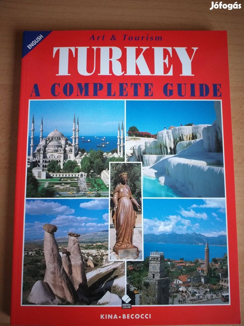 Turkey (Törökország) útikönyv, angol nyelvű