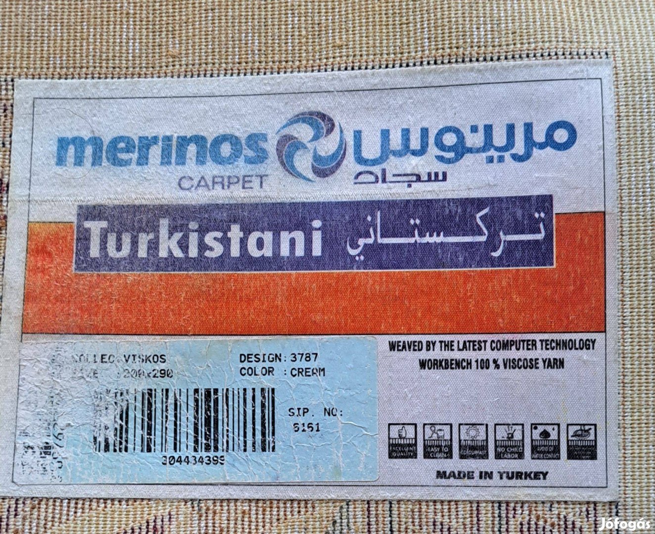 Turkistani szőnyeg