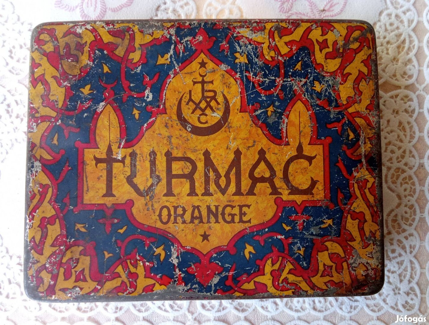 Turmac Orange szivarkás doboz 