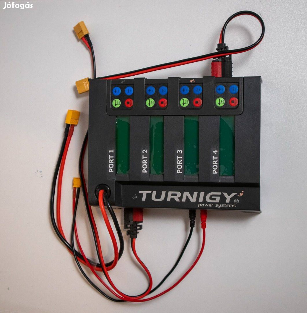 Turnigy Quad 4x6S 400W DC akkumulátor töltő