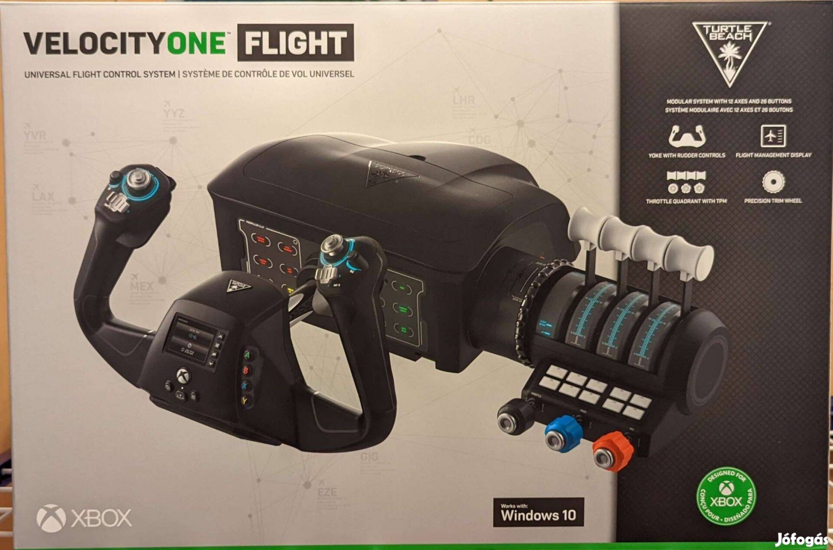 Turtle Beach Velocity One Flight botkormány (PC/Xbox)