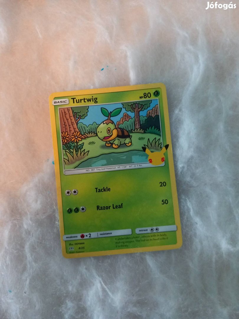 Turtwig Pokémon kártya 