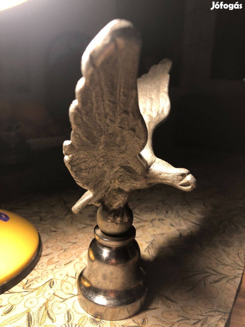 Turulmadár fém szobor 20x20 cm