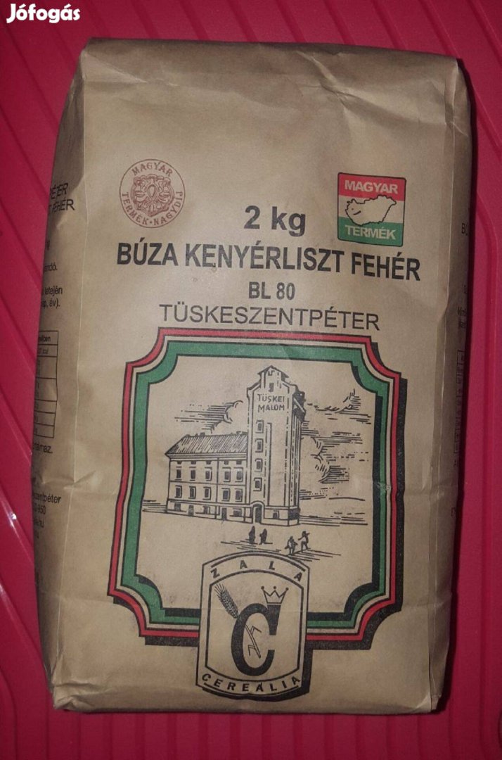 Tüskeszentpéteri BL80 búza kenyér liszt kovászos kenyér