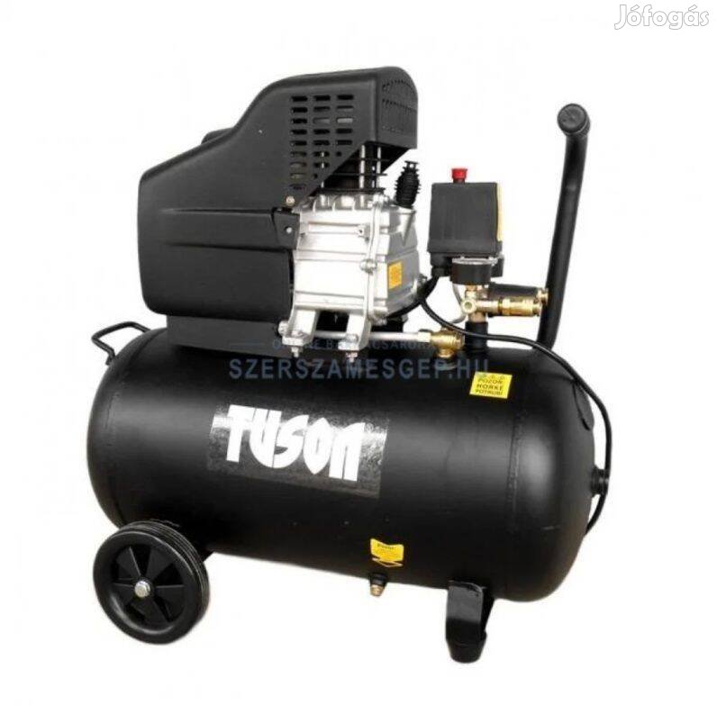 Tuson 50 Literes Olajos Kompresszor, 1500 W/ 8 BAR