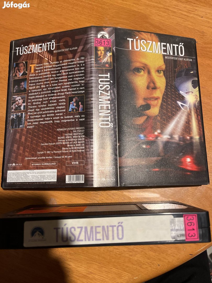 Túszmentő vhs 