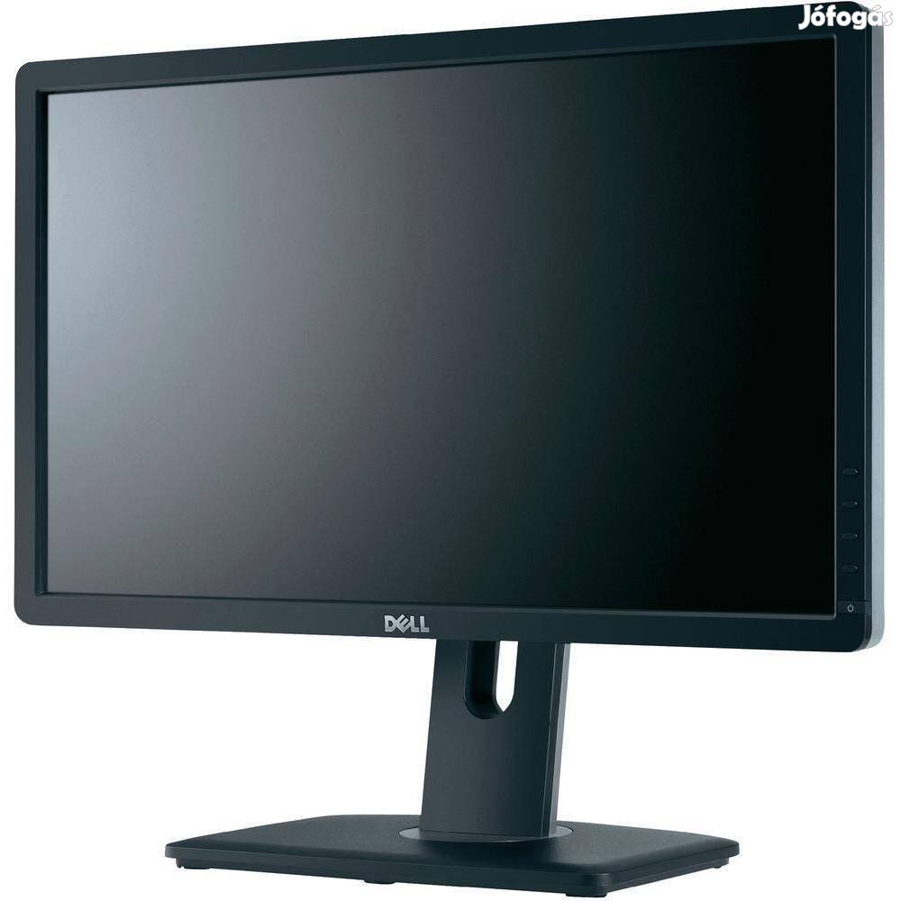 Tuti ajánlat! 24" Dell U2412M IPS Fullhd monitor, számla, gari