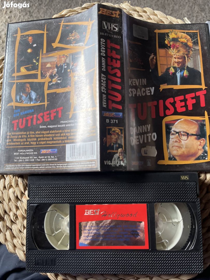 Tutiseft vhs.  