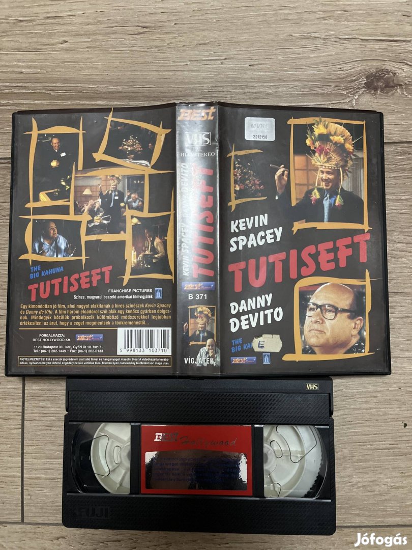 Tutiseft vhs.     