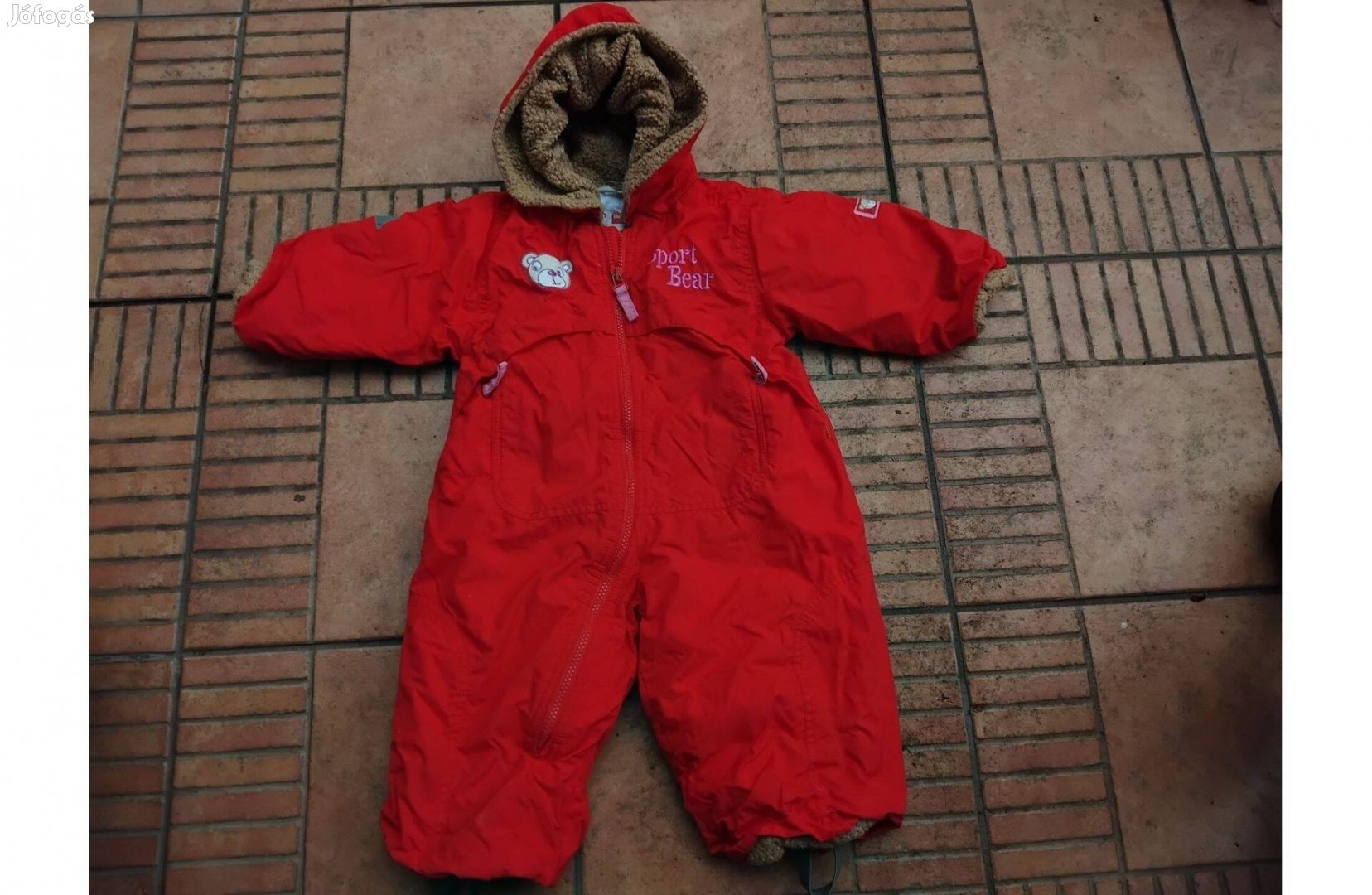 Tutta bélelt vízálló gyerek overál kezeslábas 68