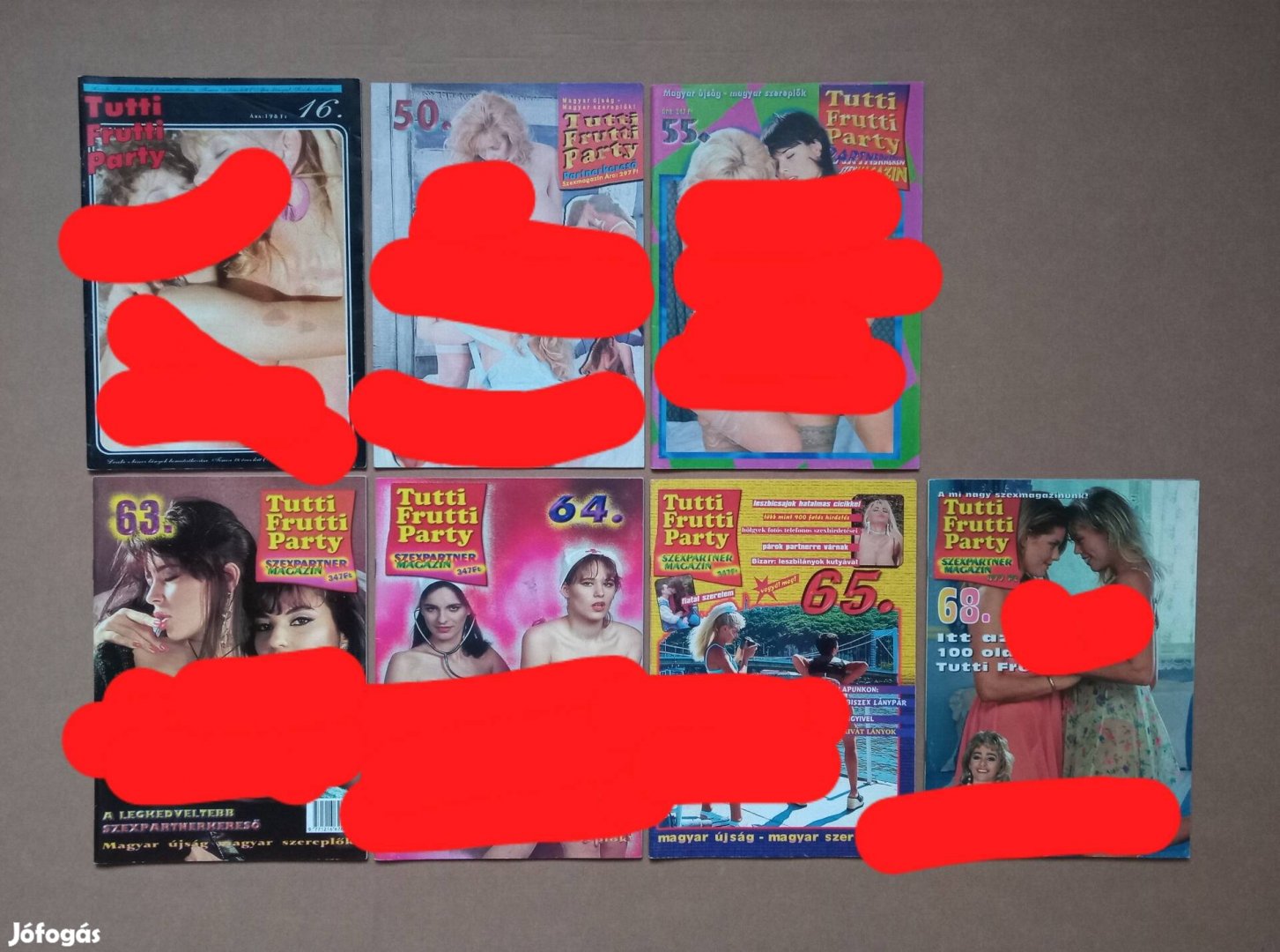Tutti Frutti Party magazin újság egyben eladó