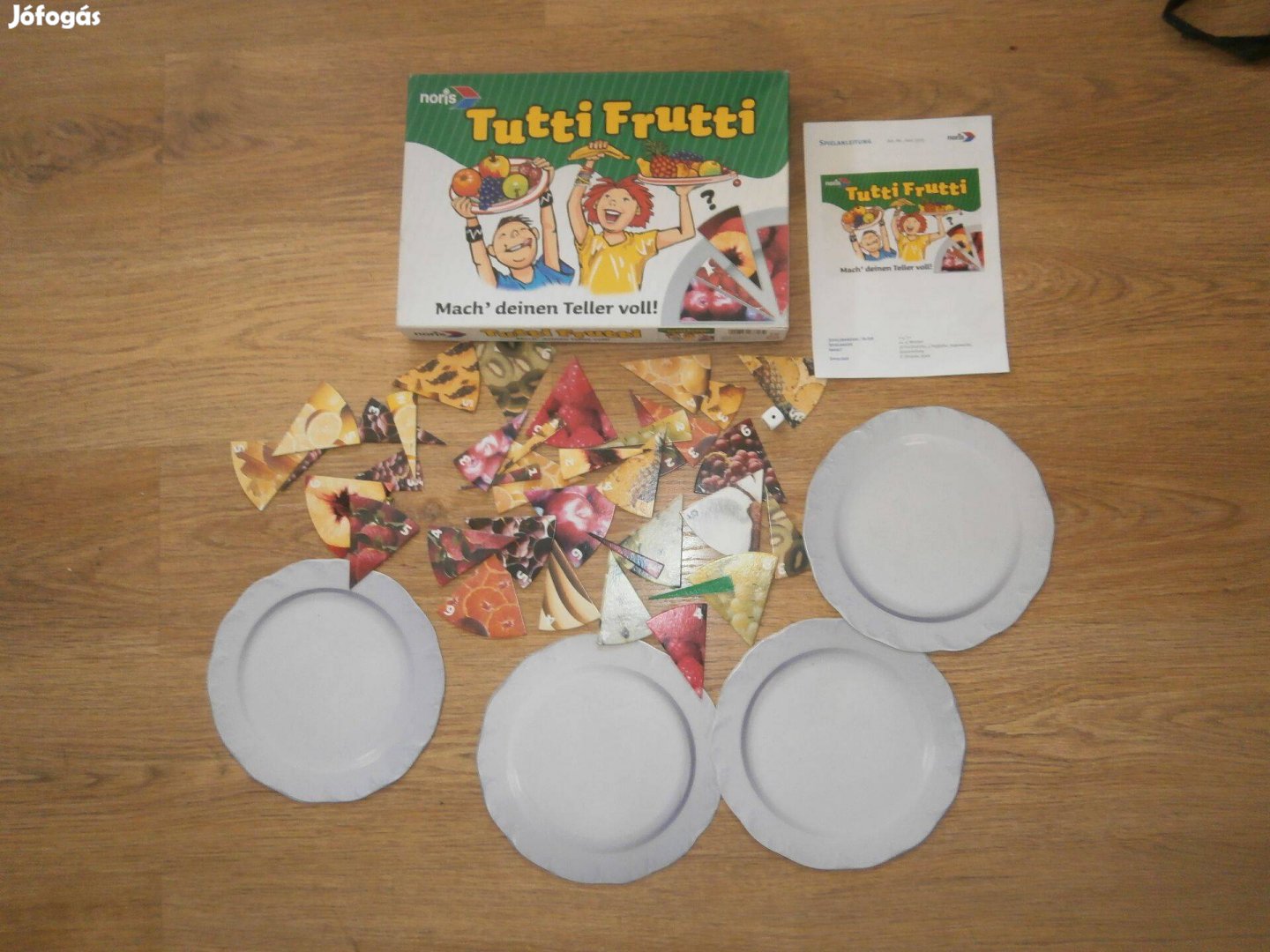 Tutti Frutti Pizza társasjáték