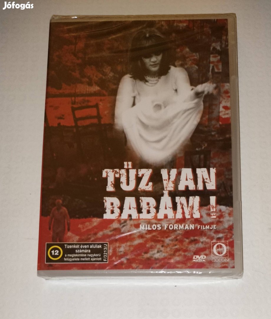 Tűz van babám dvd Milos Forman bontatlan 