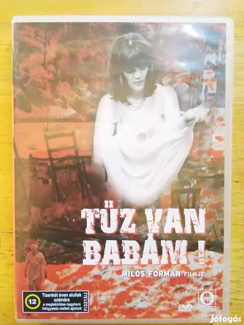 Tűz van babám újszerű dvd Milos Forman