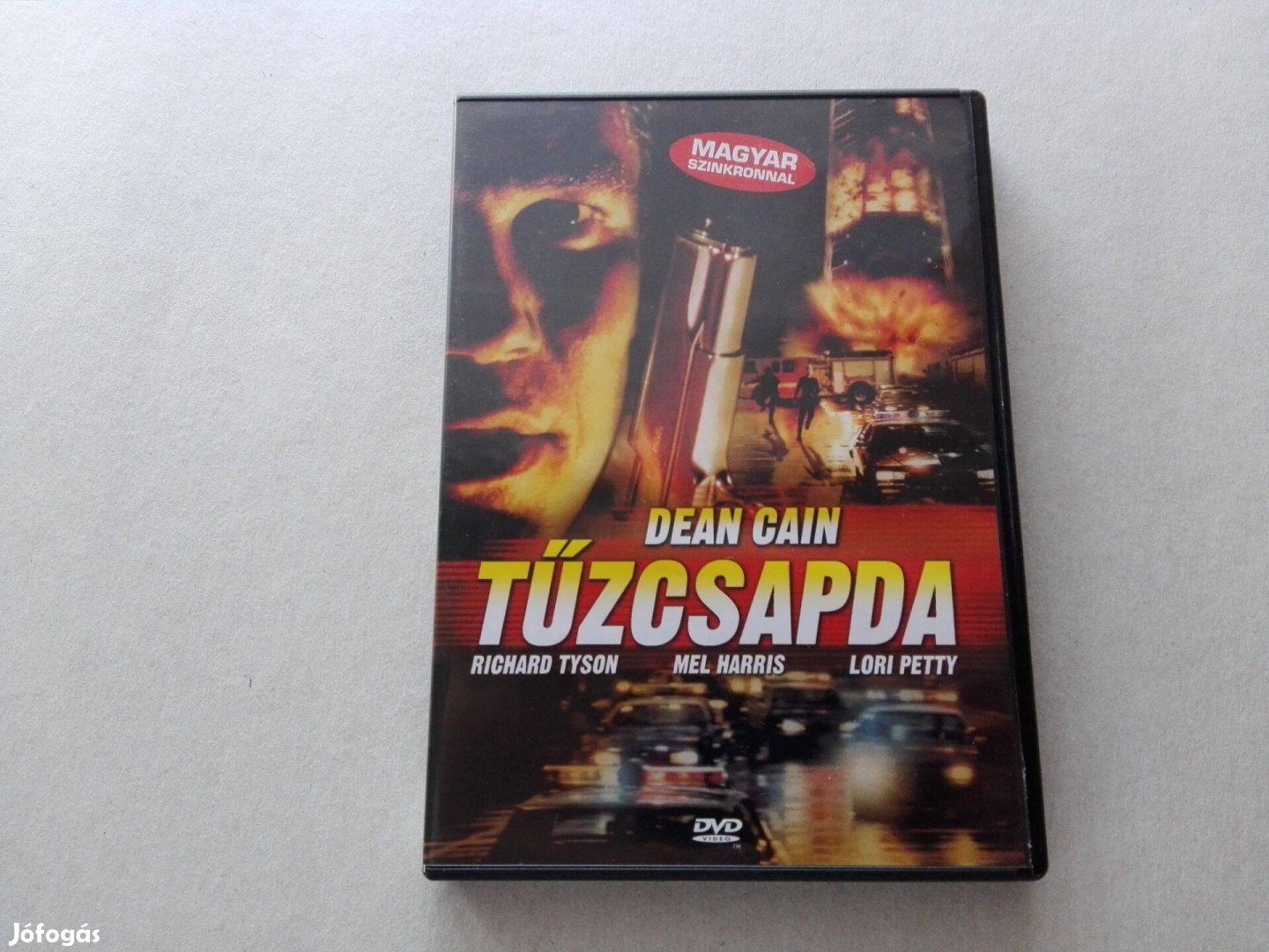 Tűzcsapda című új, eredeti DVD film (magyar)eladó !