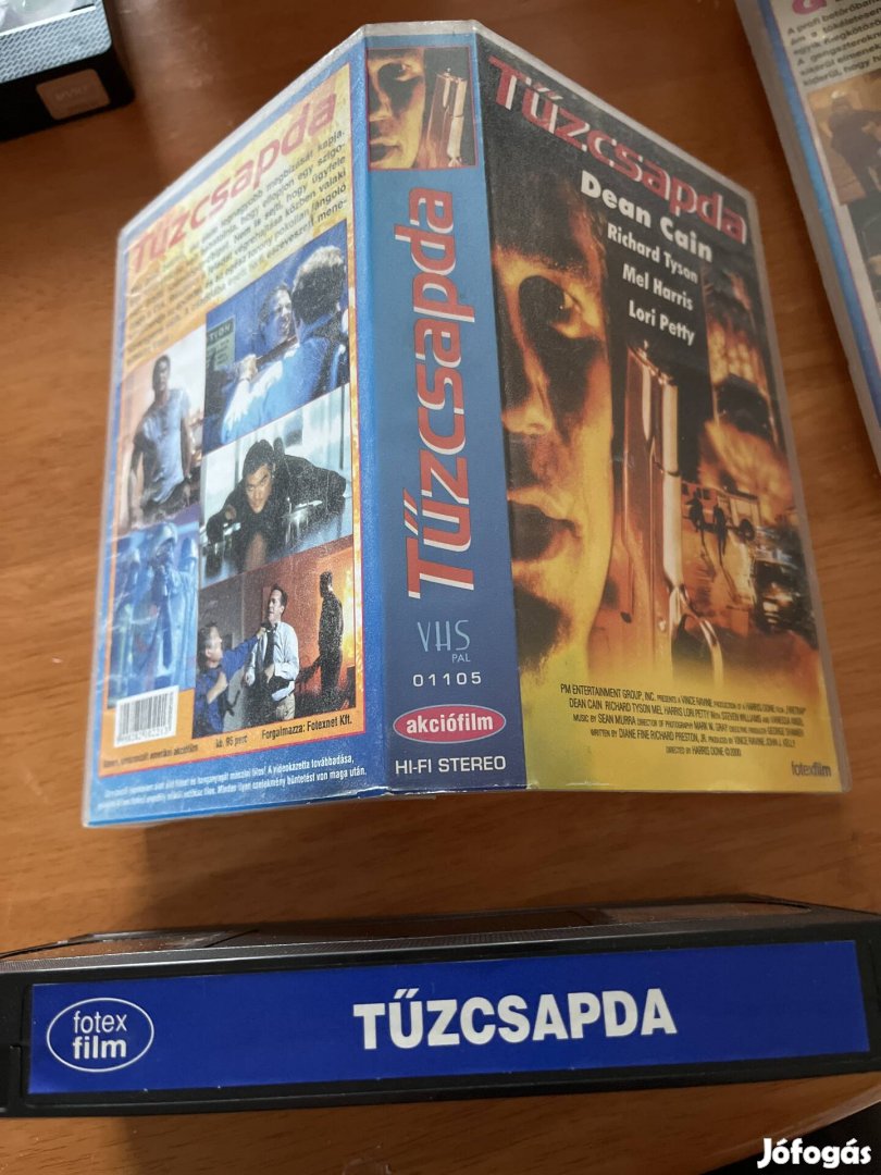 Tűzcsapda vhs 