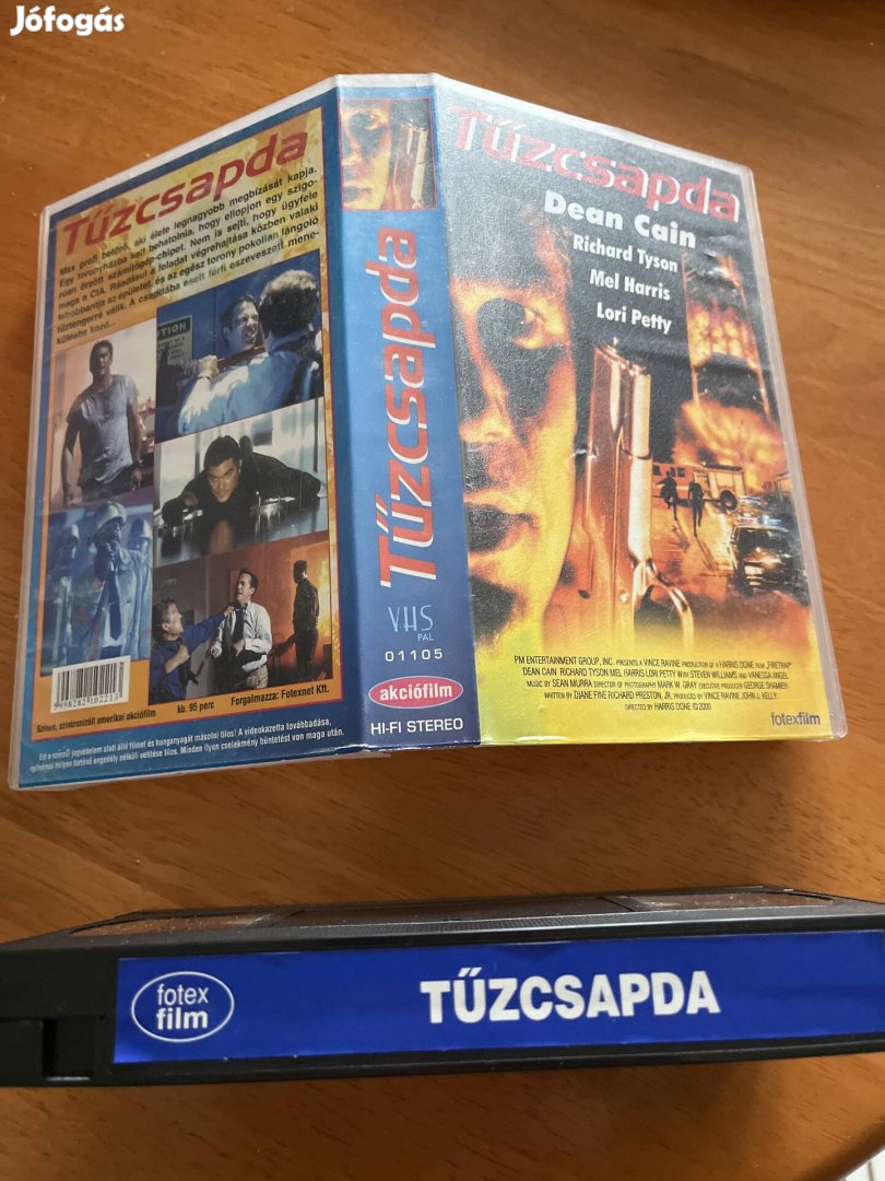 Tűzcsapda vhs 