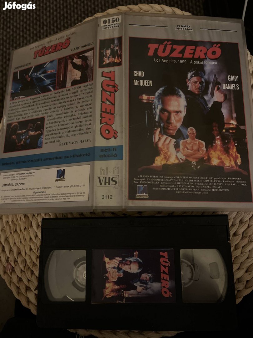 Tűzerő vhs.   