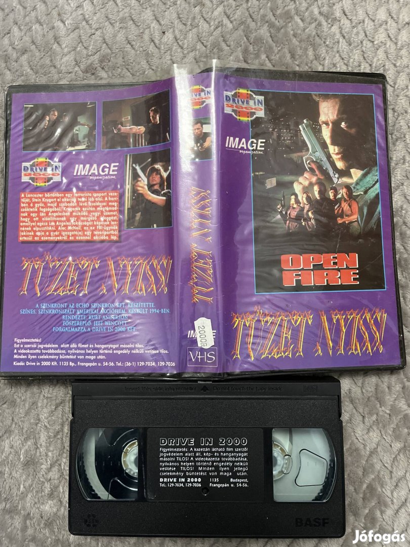 Tüzet nyiss vhs nagytok akció drive.