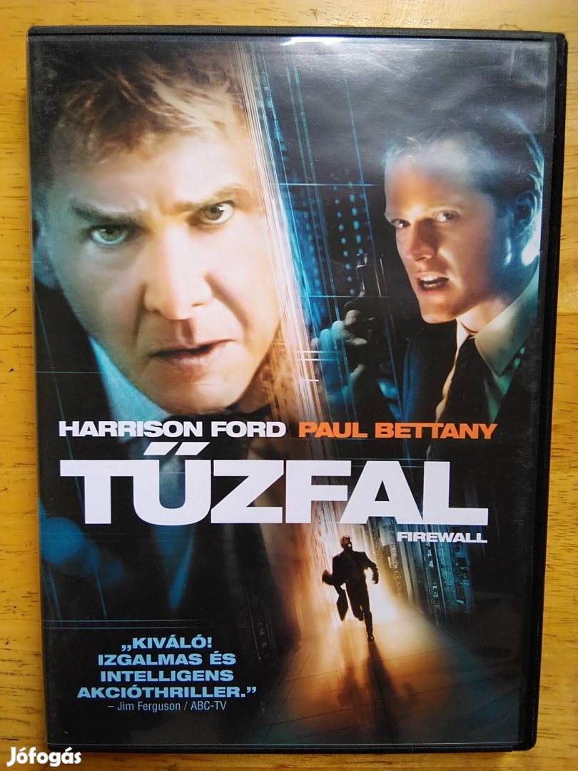 Tűzfal újszerű dvd Harrison Ford Szinkronizált változat 