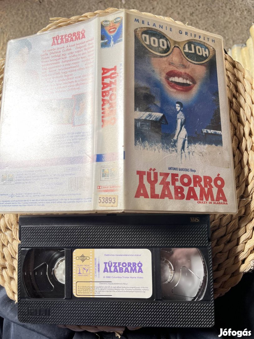 Tűzforró Alabama vhs