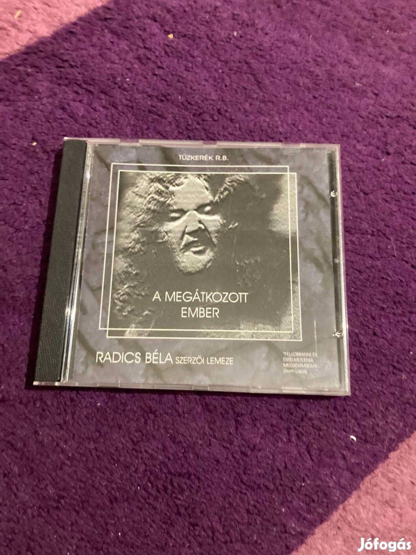 Tűzkerek R.B : A megátkozott ember cd lemez.Radics Béla szerzői lemeze