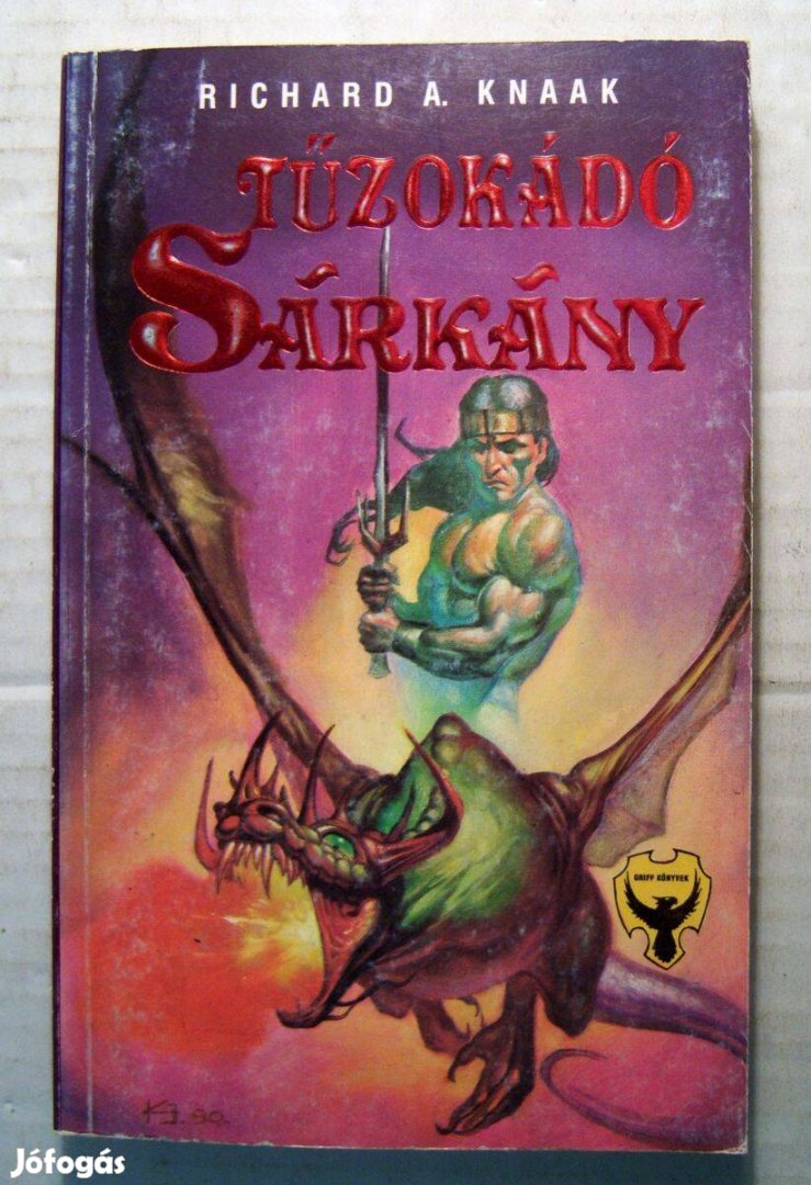 Tűzokádó Sárkány (Richard A. Knaak) 1990 (5kép+tartalom)