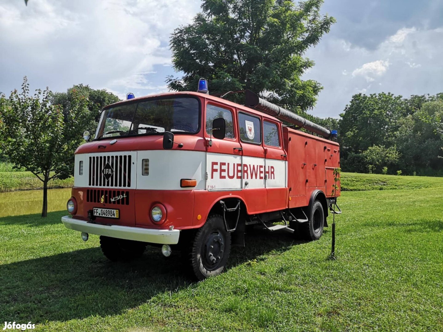 Tűzoltó IFA és IFA Fülke