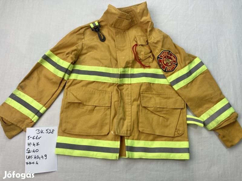 Tűzoltó jelmez DK528