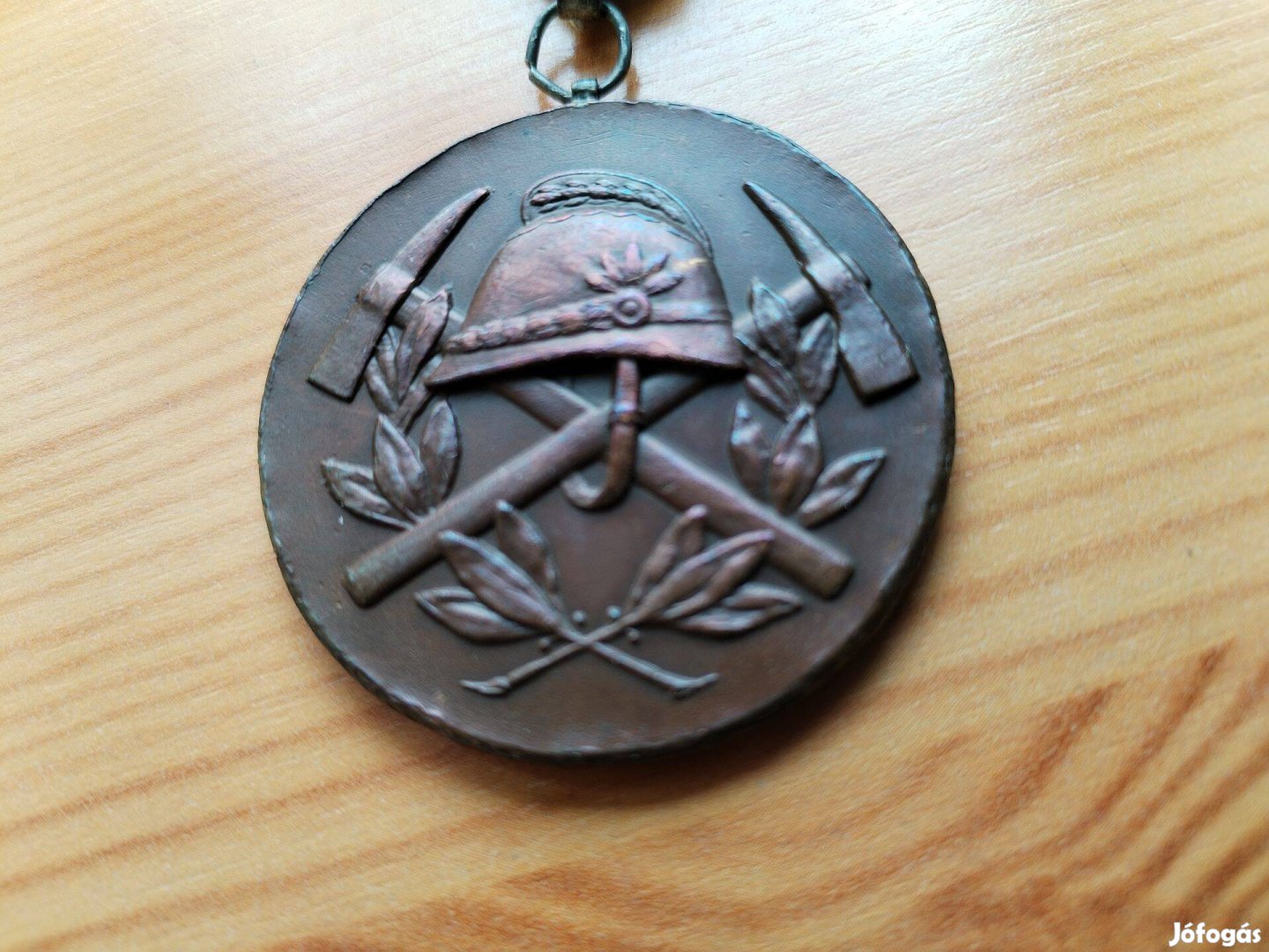 Tűzóltó kitüntetés 1939-es Jubileumi 1889-1939 ritka db