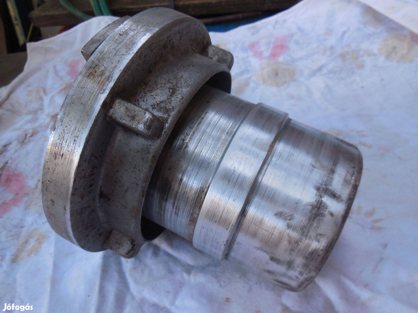 Tűzoltó tömlő csatlakozó alumínium , 110 mm-es , használt