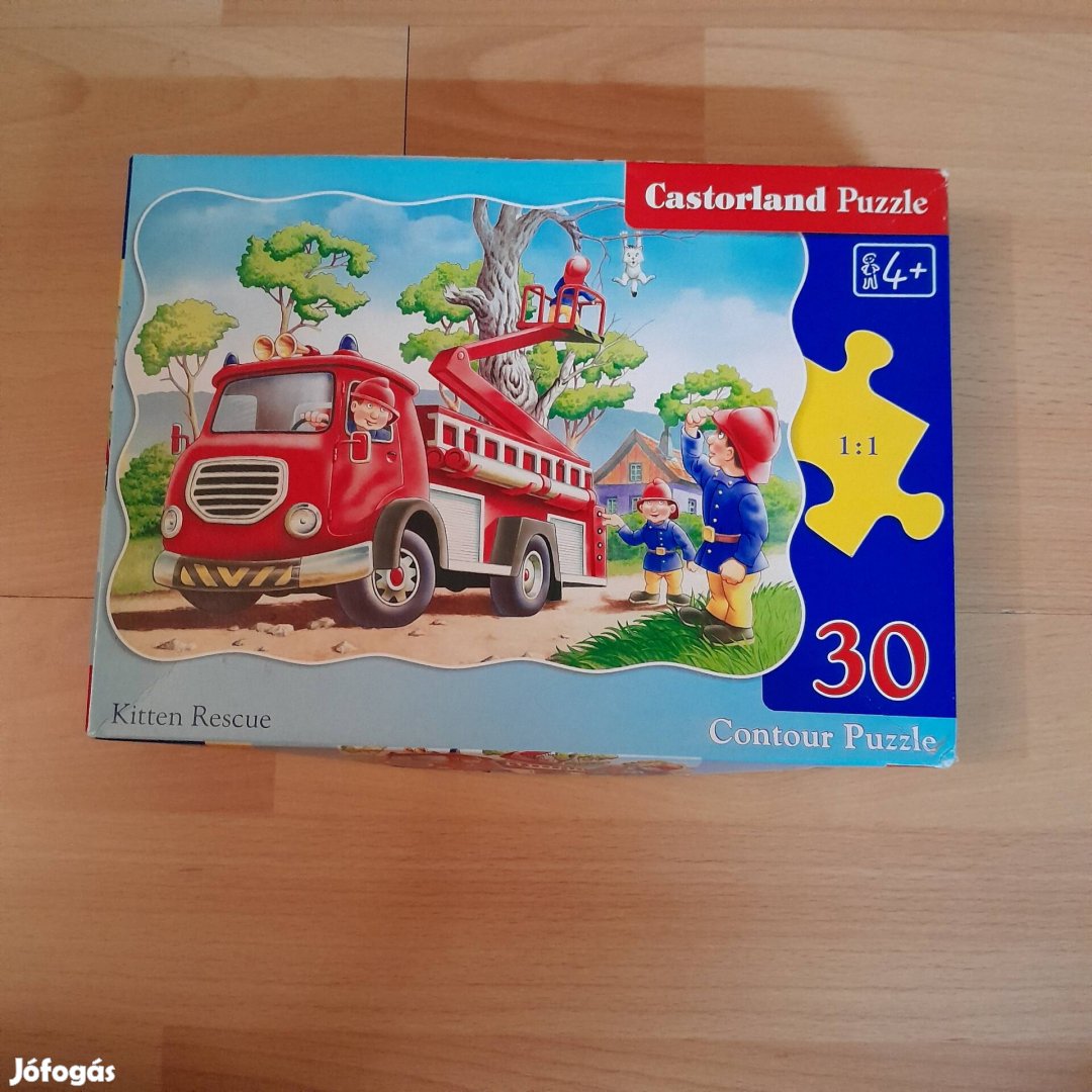 Tűzoltóság 30 db-os puzzle