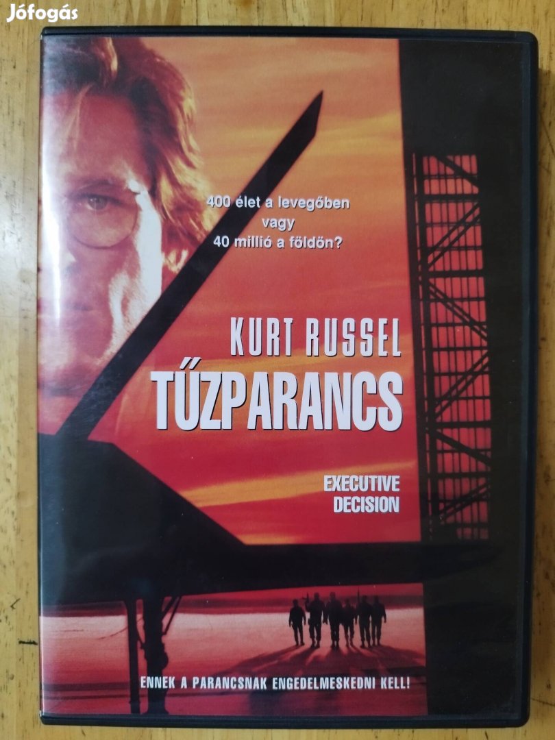 Tűzparancs dvd Kurt Russell Szinkronizált változat 