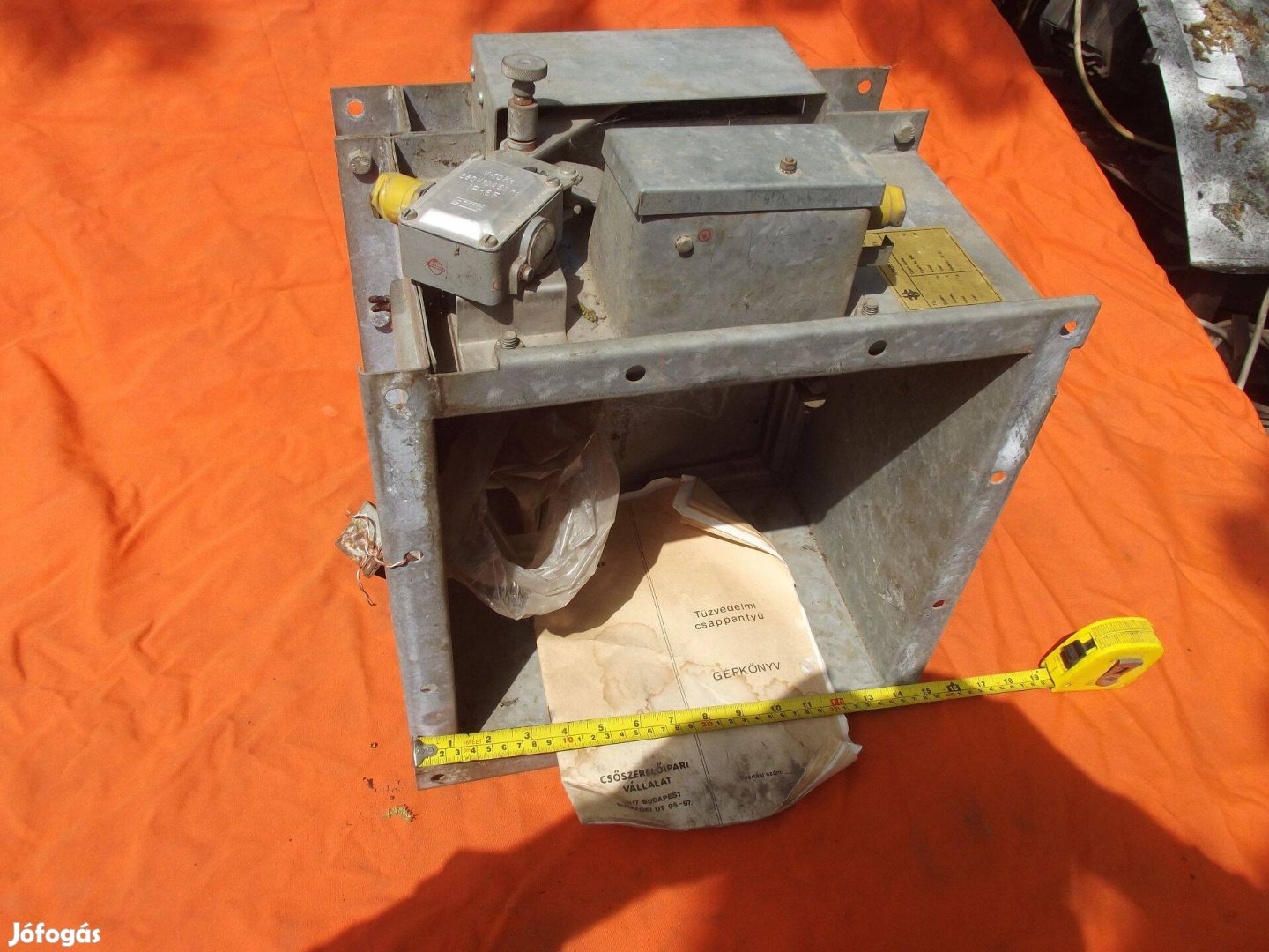 Tűzvédelmi csappantyú , új