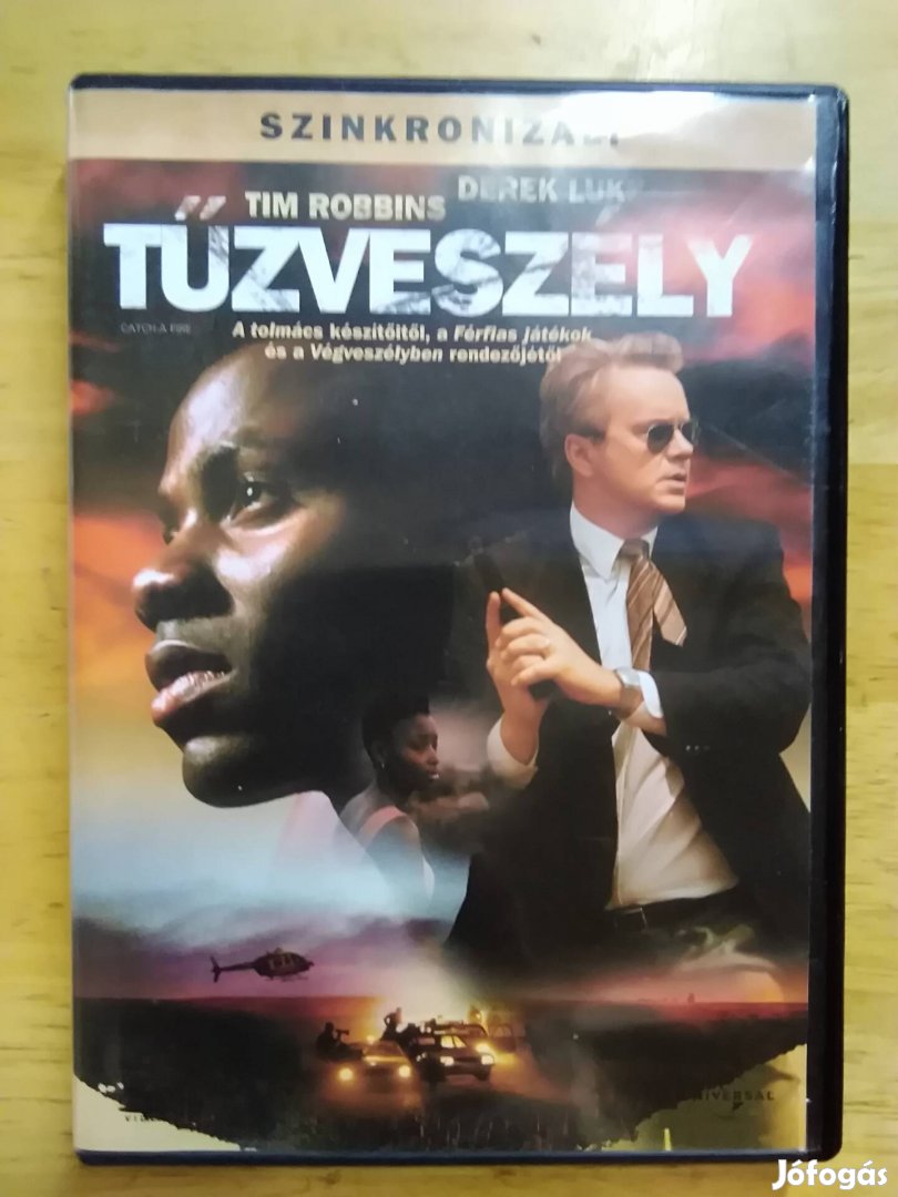 Tűzveszély dvd Tim Robbins Szinkronizált változat 