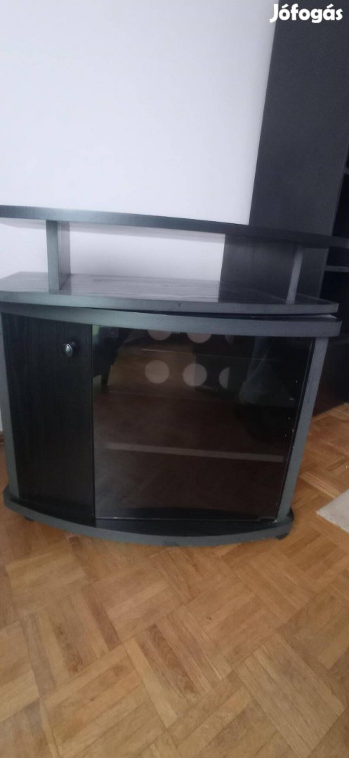 Tv asztal fekete