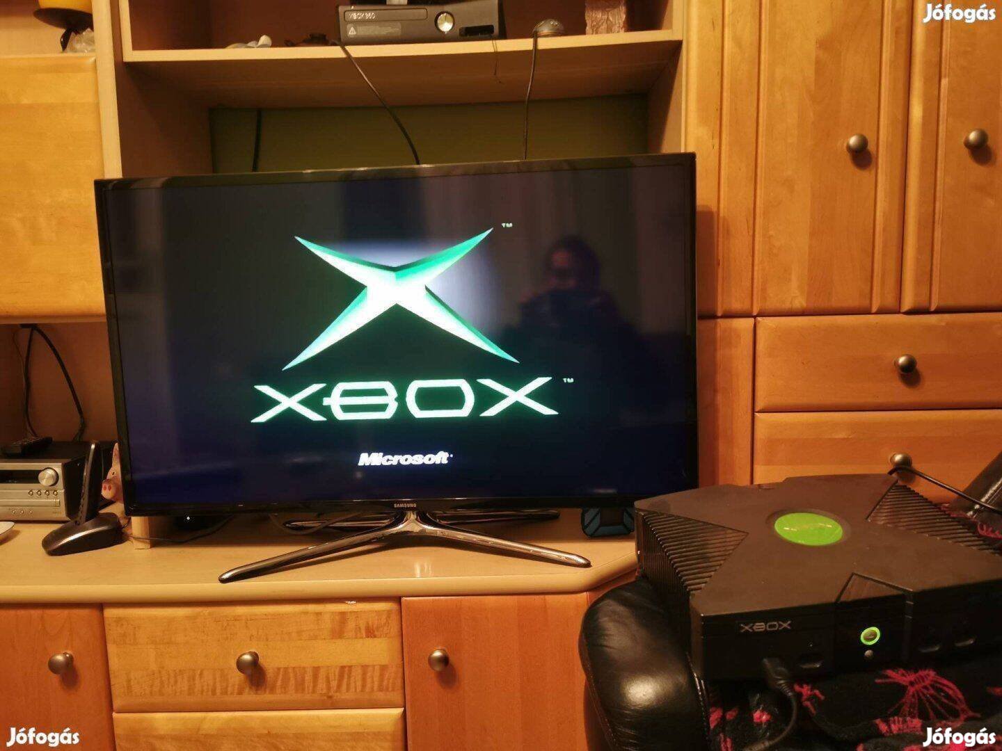 Tv játék Xbox original classic konzol kontroller