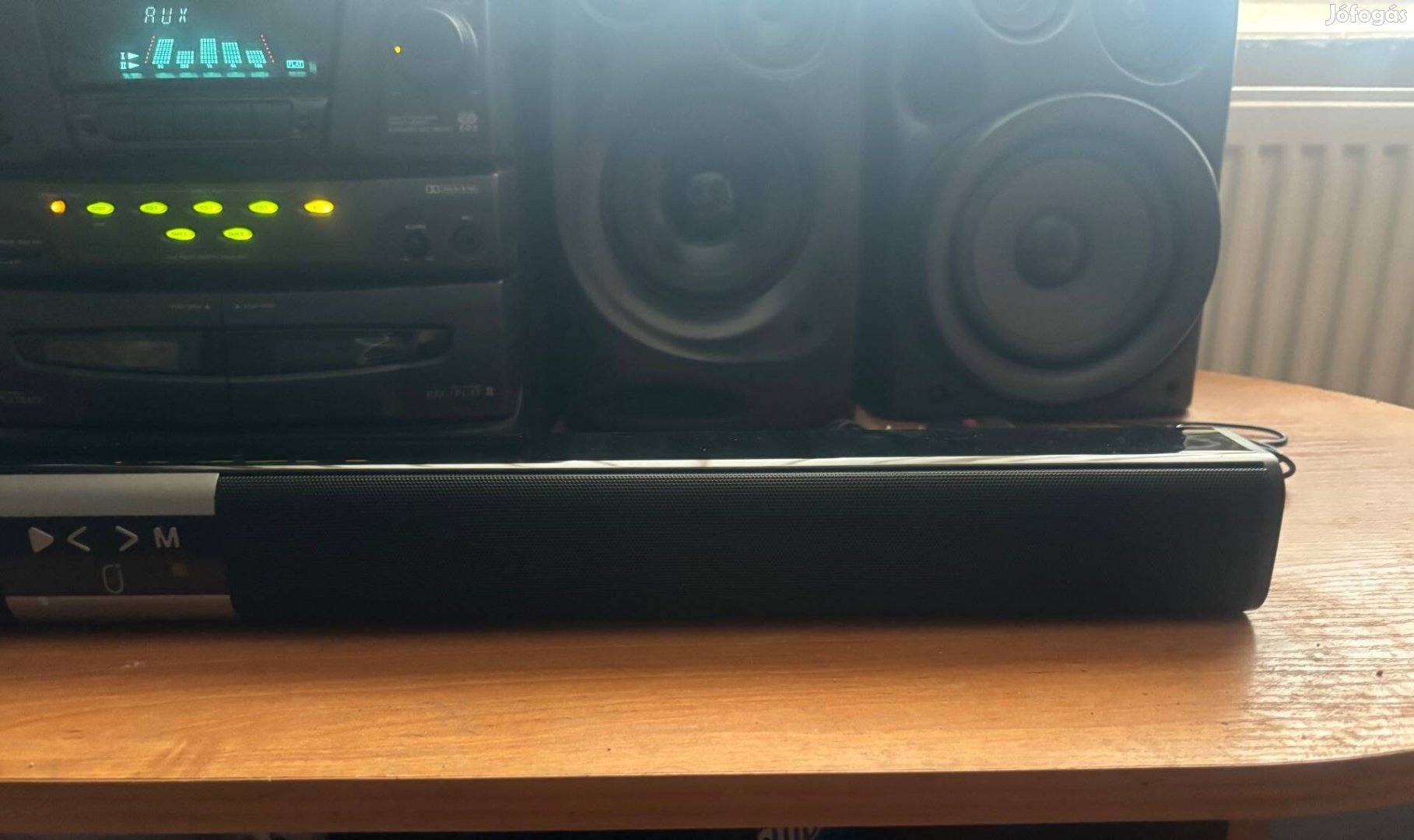 Tv soundbar, bt jack, akksis.új, csak próbára lett kibontva