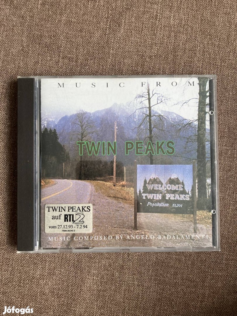 Twin Peaks filmzene CD eladó