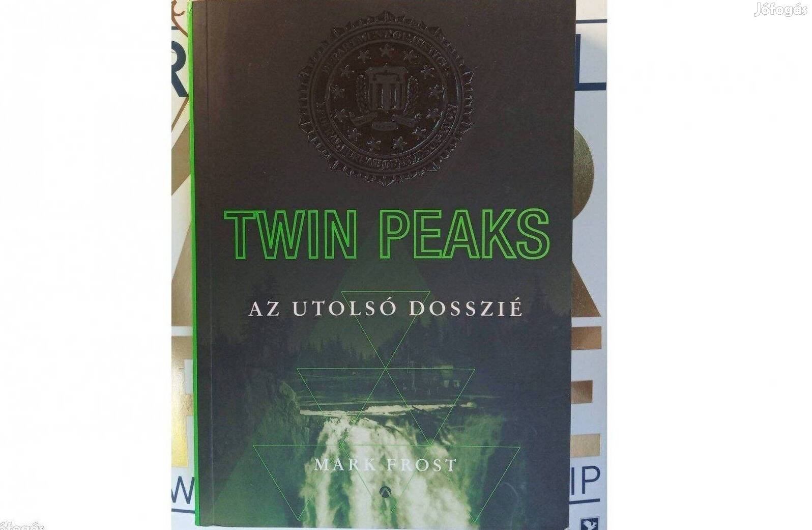 Twin Peaks könyv Az utolsó dosszié.Szerző Mark Frost (limitált kiadás)