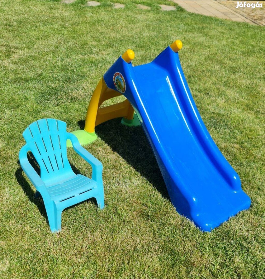 Twin star csúszda, gyerek kerti szék
