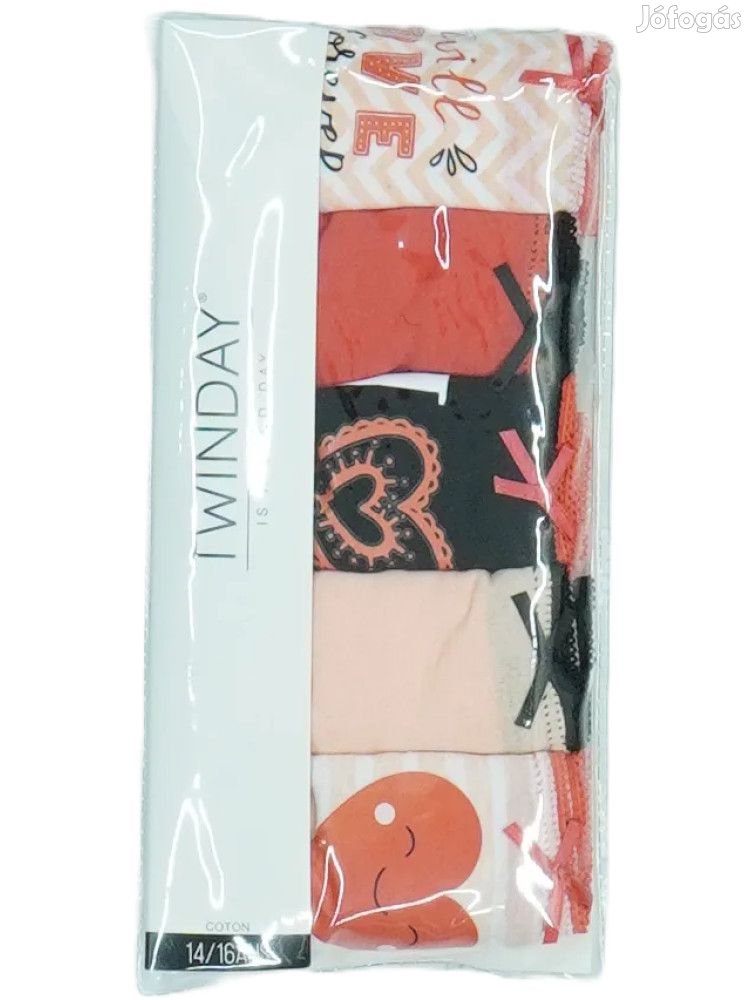 Twinday Új címkés Lány Csomag - Lányka Női bugyik Méret 176