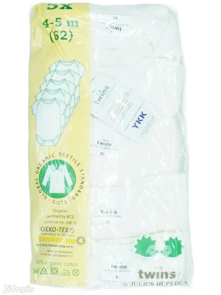 Twins by Julius Hüpeden Új címkés Uniszex gyerek Csomag -