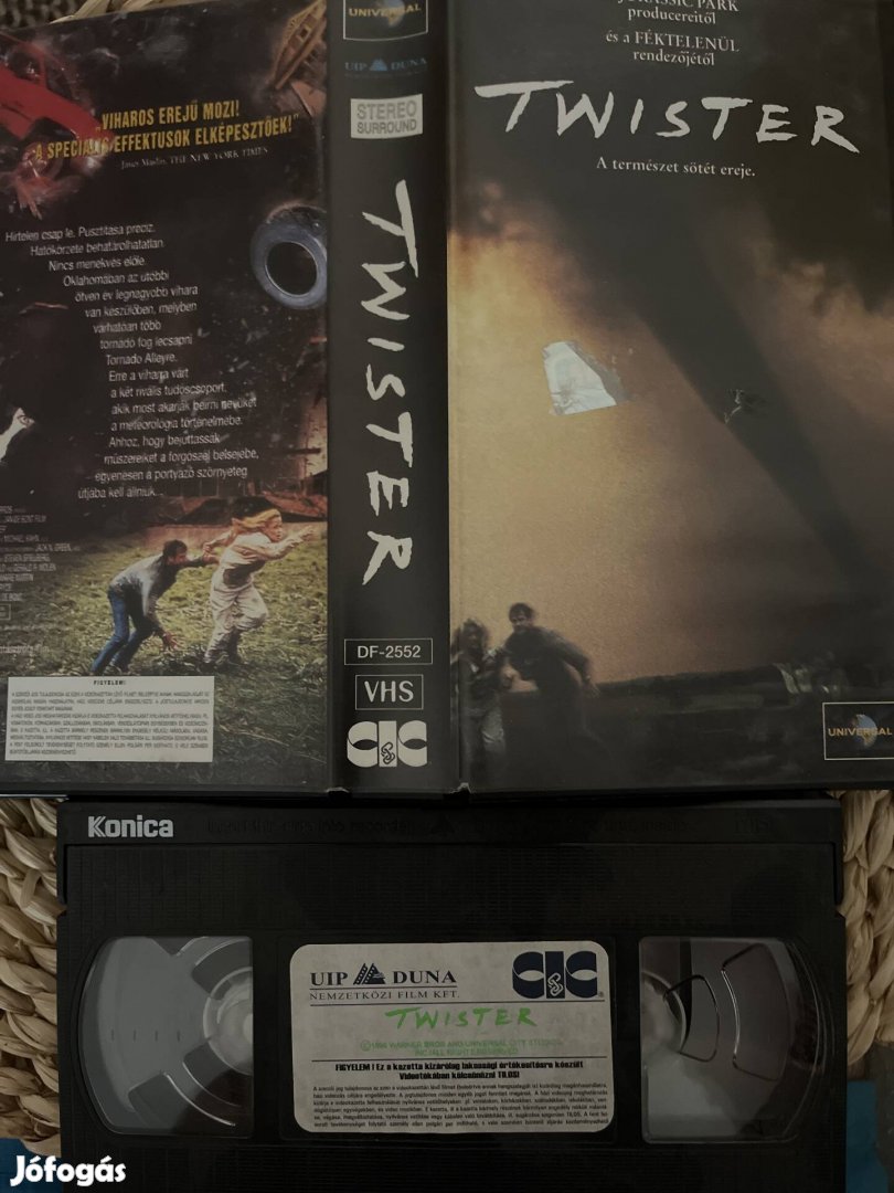 Twister vhs.  