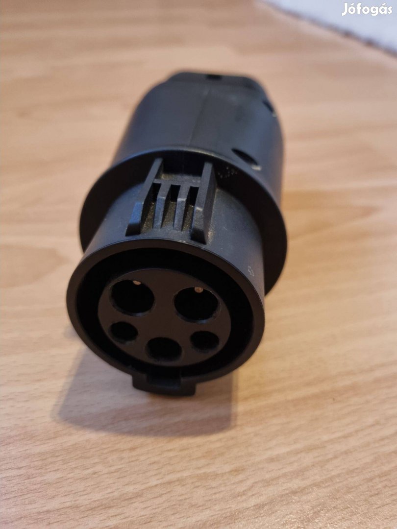 Type 1 - Type 2 Elektromos Autó Töltőcsatlakozó konverter adapter átal