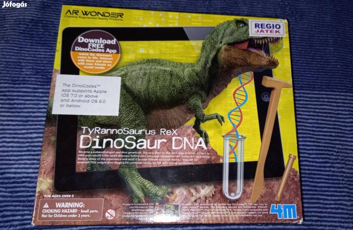 Tyrannosaur Rex Dinosaur DNA Régész játék