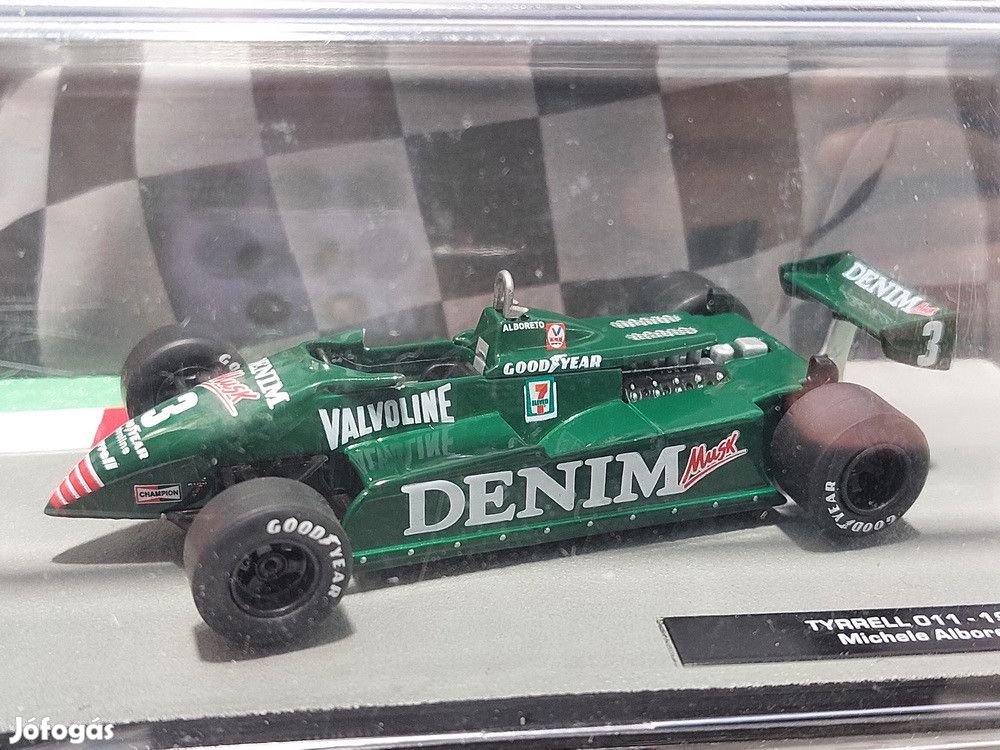 Tyrrell 011 F1 #3 (1982) - Michele Alboreto -  Altaya - 1:43