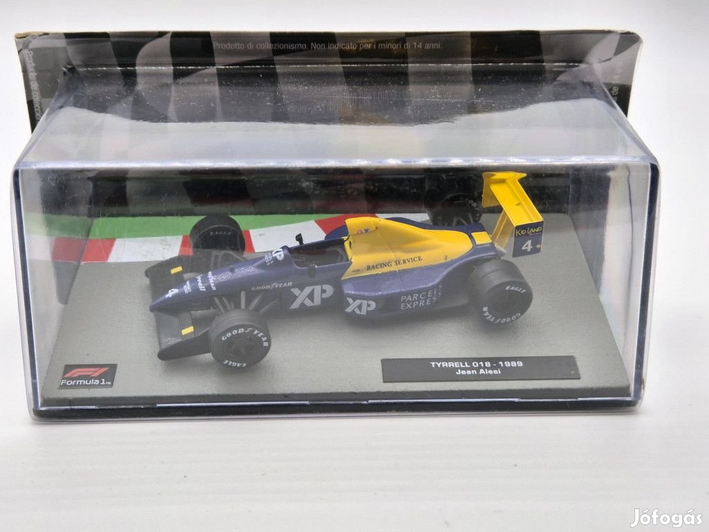 Tyrrell F1 Ford 018 #4 (1989) - Jean Alesi -  Altaya - 1:43