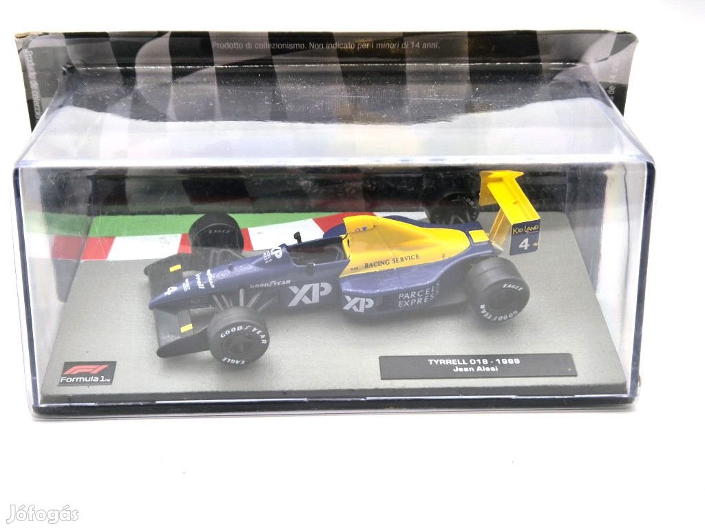 Tyrrell F1 Ford 018 #4 (1989) - Jean Alesi -  Altaya - 1:43